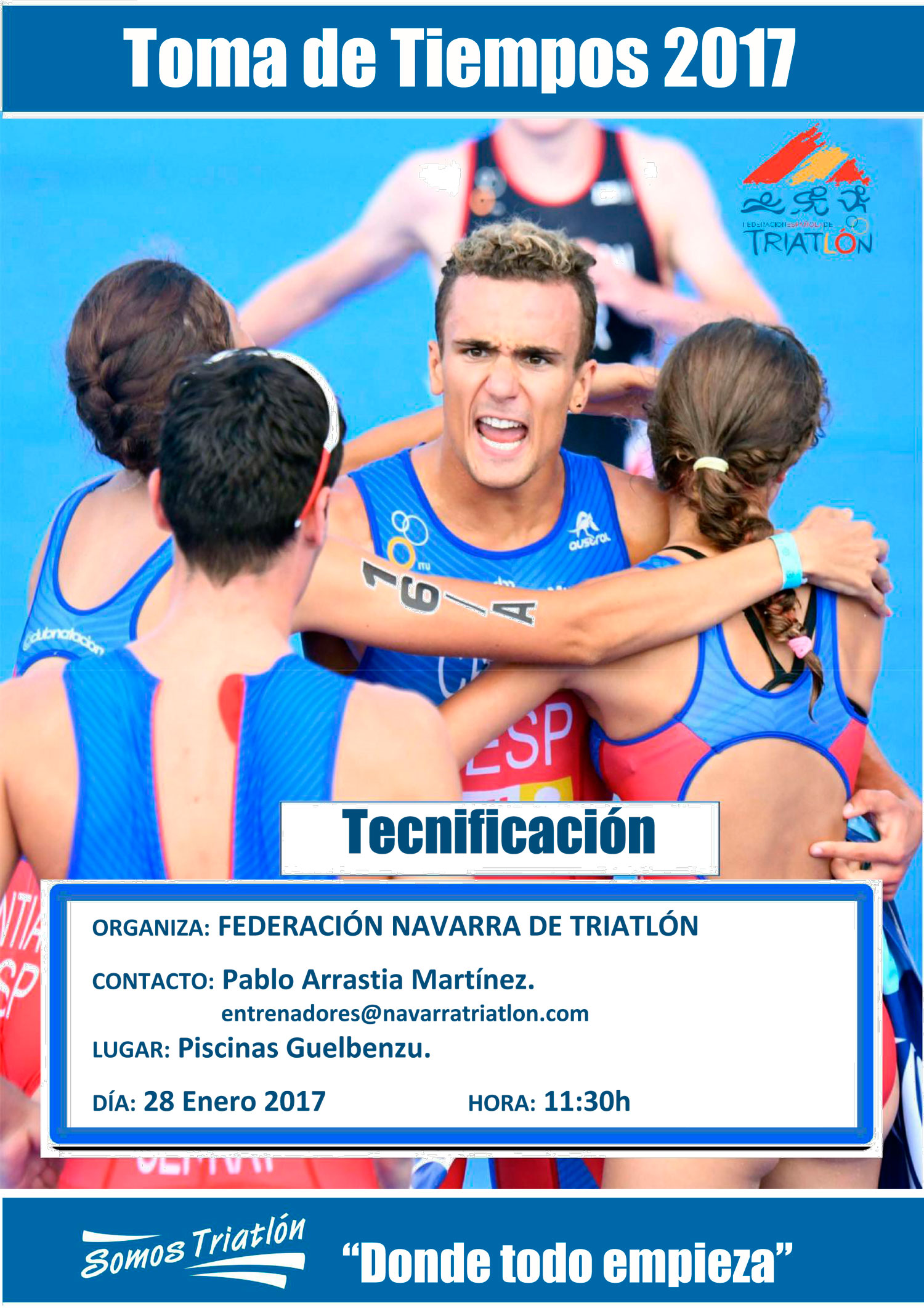 Toma de Tiempos (28 de enero)